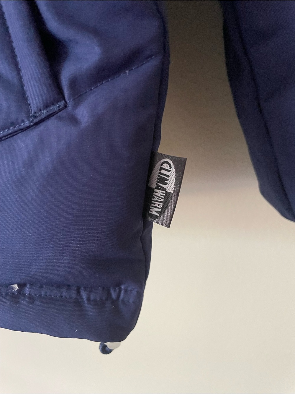 Adidas Vintage 90s ClimaWarm Down Puffer Jacket Blue Coat Jacket Men’s Medium - Picture 4 of 5